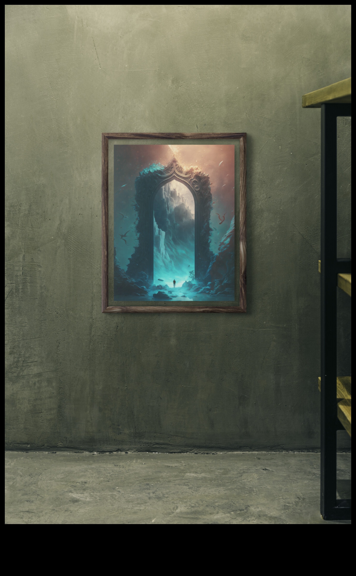 Dreamscape Fusion: مزج الواقع مع الخيال السريالي