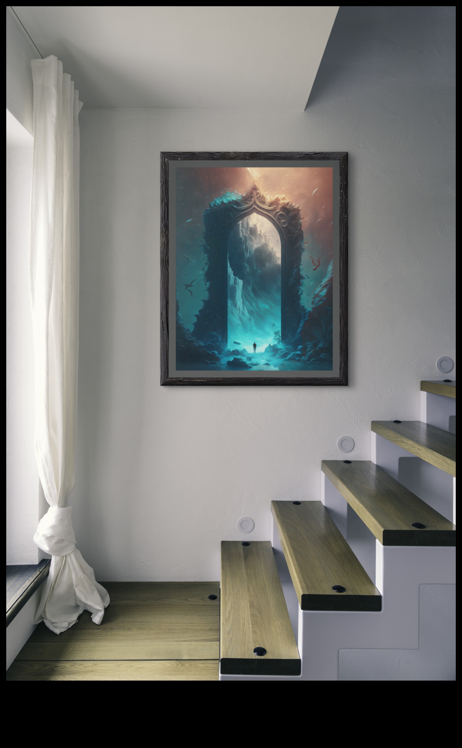 Dreamscape Fusion: مزج الواقع مع الخيال السريالي