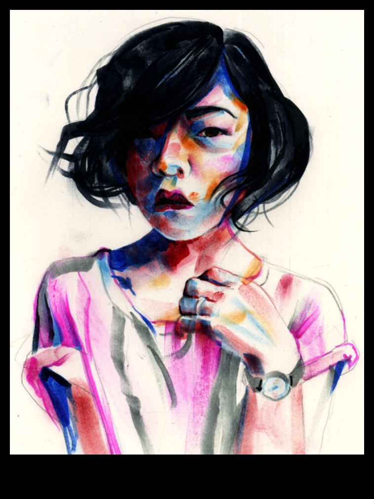 بورتريه العلامة: نقل الشخصية بألوان جريئة