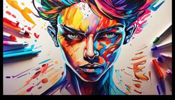 بورتريه العلامة: نقل الشخصية بألوان جريئة