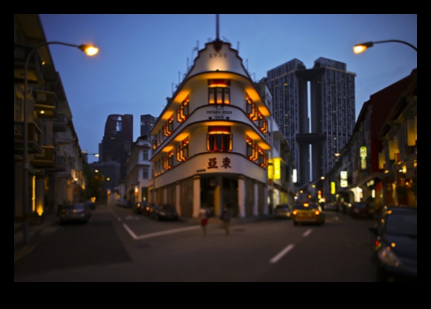 أضواء المدينة، الكاميرا، الحركة: تم التقاط العجائب المعمارية