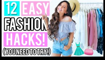 حيل الملابس التي تصنعها بنفسك: تحويل القطع اليومية