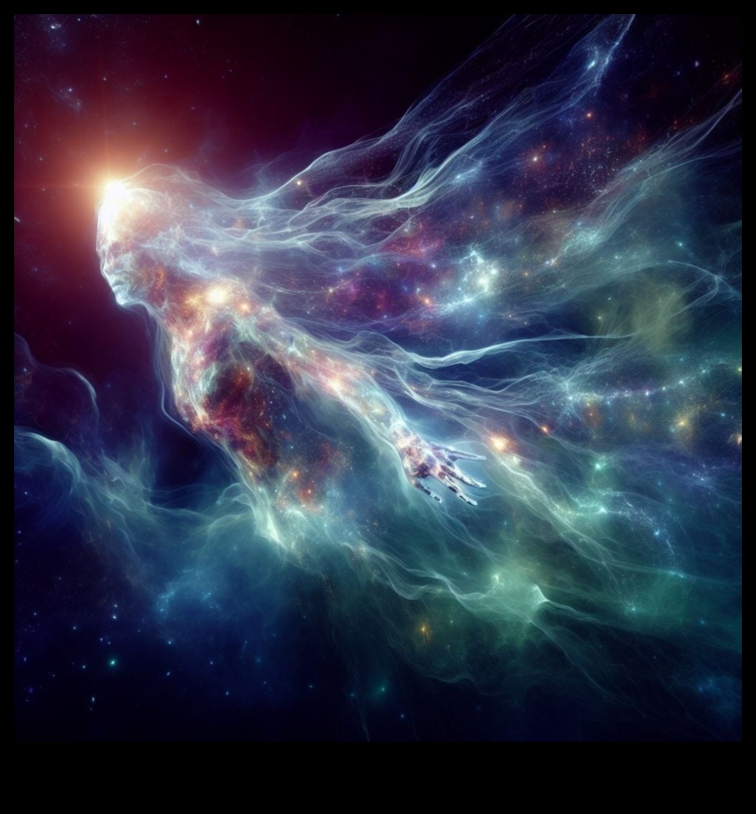 الصفاء النجمي: العثور على السلام وسط الصمت اللامتناهي للجمال السماوي في الفضاء الخارجي