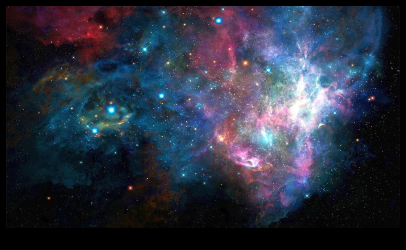 الصفاء النجمي: العثور على السلام وسط الصمت اللامتناهي للجمال السماوي في الفضاء الخارجي