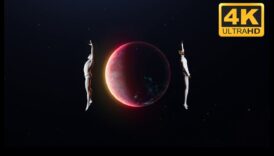 الصفاء النجمي: العثور على السلام وسط الصمت اللامتناهي للجمال السماوي في الفضاء الخارجي