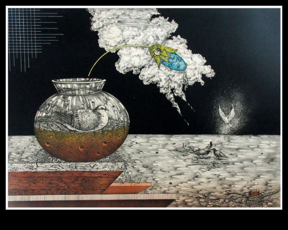 فن العزلة: رسم مشاهد الحياة الساكنة الهادئة