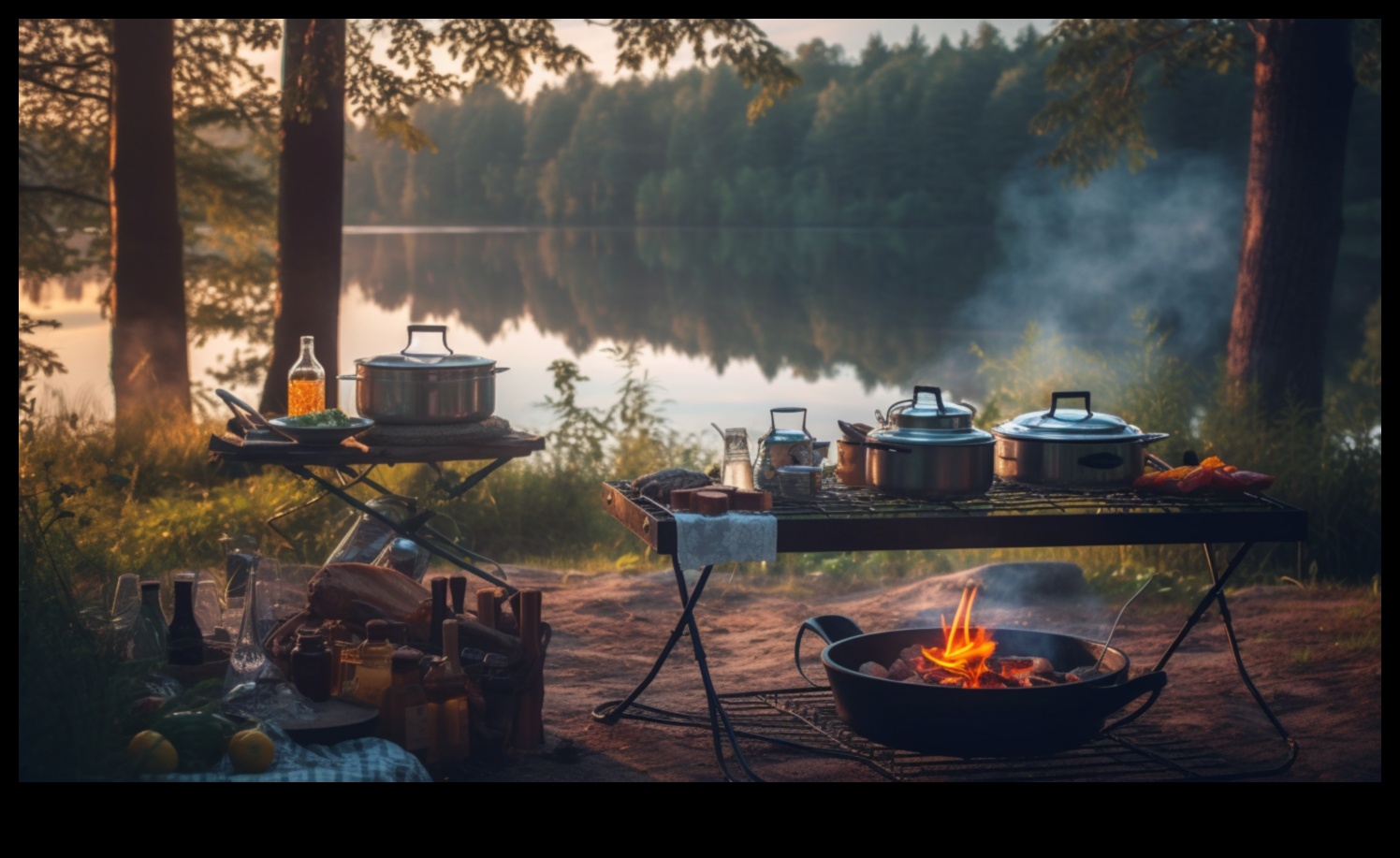 حرف الطهي للطهي في الهواء الطلق: مغامرات الشوي والشواء