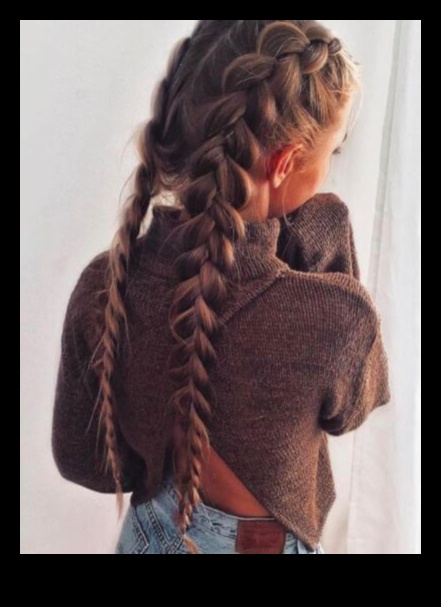 سلسلة الخصلات: احتضان الطول في تسريحات الشعر الطويلة