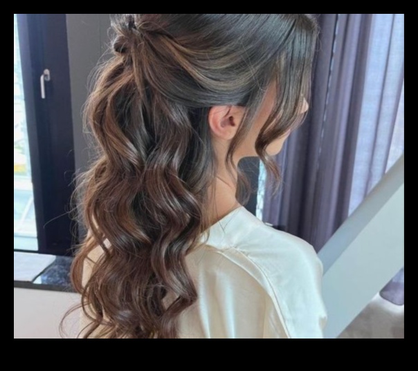 سلسلة الخصلات: احتضان الطول في تسريحات الشعر الطويلة