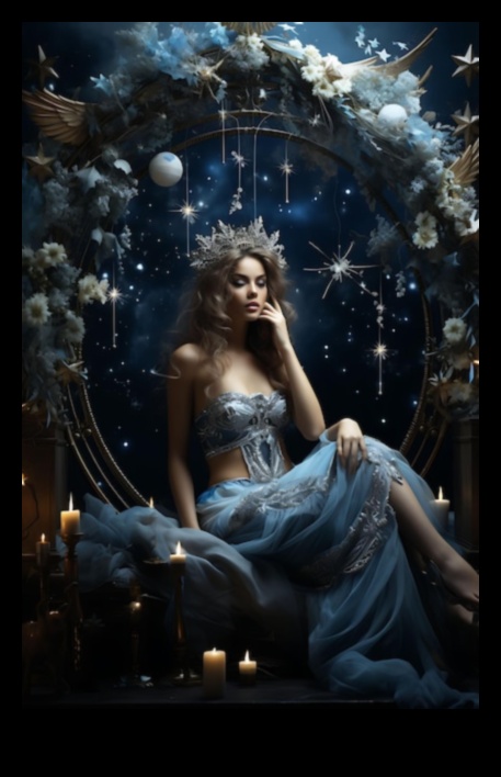 الصفاء السماوي: تسريحات الشعر الطويلة مستوحاة من سماء الليل