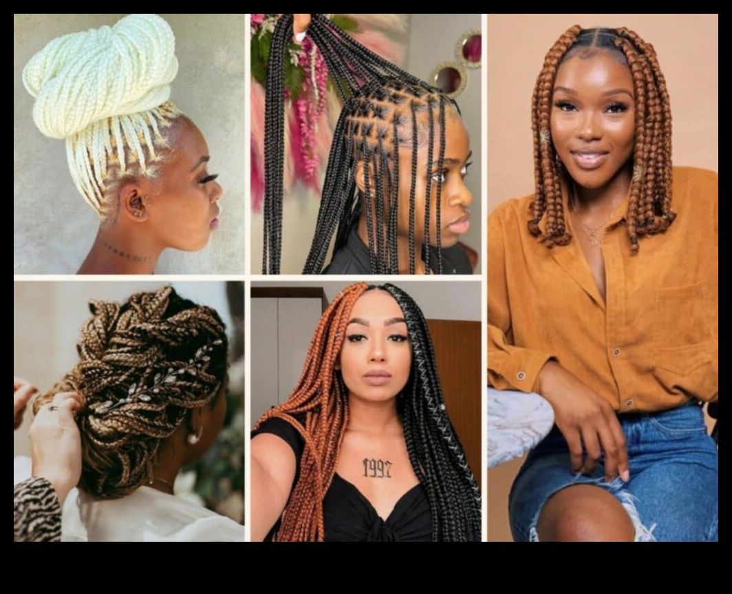 استمرار الجمال المضفر: إضافة تفاصيل معقدة إلى تسريحات الشعر المتوسطة