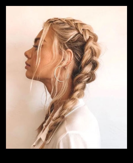 استمرار الجمال المضفر: إضافة تفاصيل معقدة إلى تسريحات الشعر المتوسطة