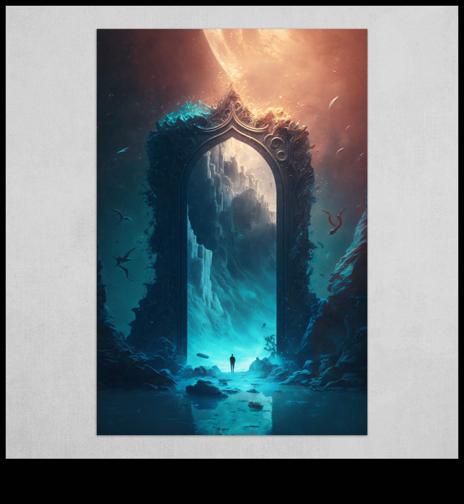 Dreamscape Fusion: مزج الواقع مع الخيال السريالي